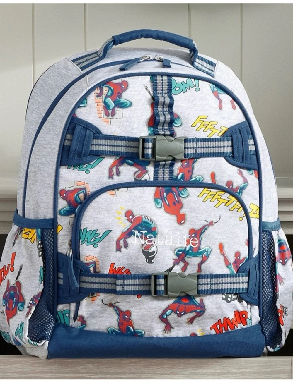 Pottery Barn Kids Marvel Comics Glow in the Dark Spider-man Backpack